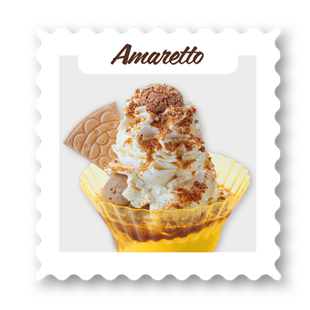 Amaretto Eisbecher