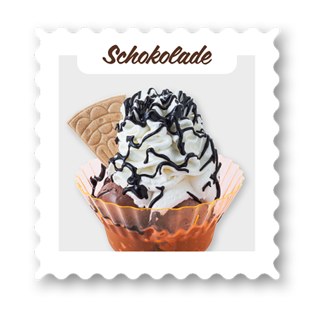 Schokolade Eisbecher